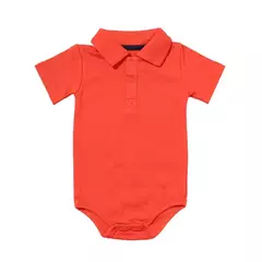 Imagem do Verão bebê menino menina macacão turn-down collar infantil roupas de algodão recém-nascido macacão para 0-2y crianças bebe outfits