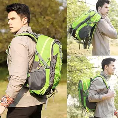 Mochila de escalada à prova d'água, 40l, esportes ao ar livre, viagem, acampamento, caminhada, bolsa para homens, mulheres - comprar online