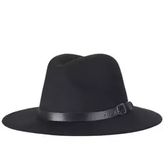 2017 o envio gratuito de 2017 novos homens Da Moda chapéu de feltro das mulheres moda jazz chapéu do verão primavera negra de lã mistura cap casual ao ar livre chapéu - loja online