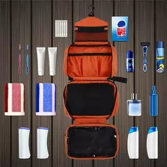 Bolsa de maquiagem impermeável para homens e mulheres, estojo organizador cosmético, grandes necessários, maquiagem, bolsa de higiene pessoal, viagem, masculino, feminino, beleza - comprar online