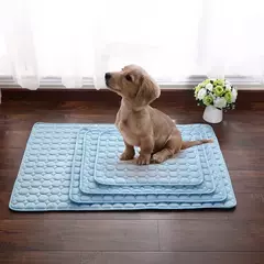 Esteira de resfriamento para cães e gatos, cobertor lavável, cama respirável, almofada de verão, sofá, pequeno, médio, grande, carro