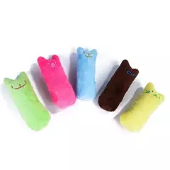 Dentes moagem catnip brinquedos engraçado interativo brinquedo de pelúcia gato animal de estimação gatinho mascar brinquedo vocal garras polegar mordida gato menta para gatos