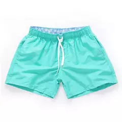 Imagem do Maiô de praia de secagem rápida para homens, calções de secagem rápida, cuecas boxer, calções de natação, secagem rápida