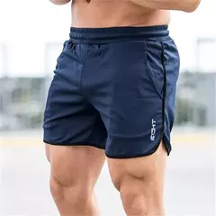 Calções esportivos de secagem rápida masculina, corrida, ginástica, ginástica, calças curtas, verão, novo, 2023