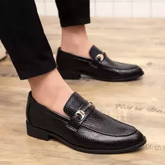 Sapatos masculinos de couro oxford, calçados sob medida para homens de negócios, moda respirável, sapatos para festa de casamento 4, 2019 - comprar online