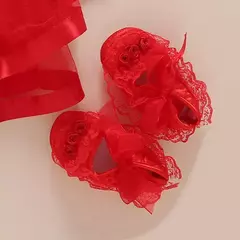 Conjunto infantil de renda, vestido e roupas para meninas de 3 e 6 meses, bebê recém-nascido, festa de aniversário, batizado