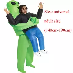 ET-Aliens-Inflável Assustador Monstro Traje para Adultos e Crianças, Cosplay Roupas de Ação de Graças, Festa de Natal, Festival, Palco, Crianças na internet