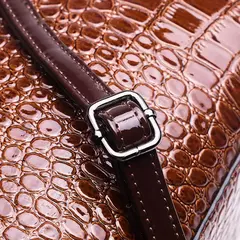 Bolsas De Couro De Crocodilo Para Mulheres, Bolsa De Luxo, Bolsas De Ombro, Bolsas De Mão Das Senhoras, Famosa Marca De Designer, Moda, 2019 na internet