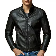 Kenntrice Autumn Winter Brand jaqueta de couro masculino Jaqueta Couro Masculino Jaqueta de couro Bombardeiro Casaco de pele de carneiro Casaco de motocicleta na internet