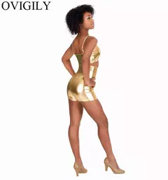 OVIGILY-Calções de Dança Metálicos Femininos, Calções de Treino Brilhantes, Calções de Ginástica Feminina, Vermelho, Fúcsia - loja online