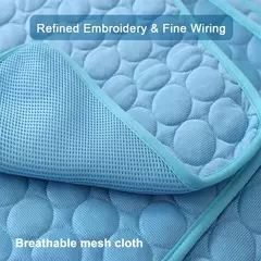 Esteira de resfriamento para cães e gatos, cobertor lavável, cama respirável, almofada de verão, sofá, pequeno, médio, grande, carro - loja online