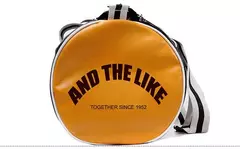 Imagem do Saco de ginástica esportiva com bolso para homens e mulheres, Bolsas de ombro com sapatos, Fitness Training, bolsa de viagem de couro impermeável