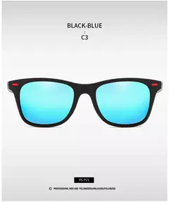 Imagem do ZXWLYXGX-Classic óculos polarizados para homens e mulheres, óculos de sol com moldura quadrada, óculos masculinos, Brand Design, UV400