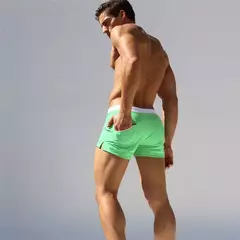 Alsoto verão roupa de banho masculina respirável calções boxer briefs sunga maillot de bain praia shorts 2023 novo - Wolf Magazine