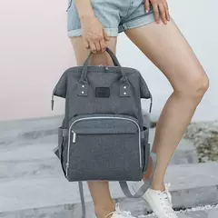 Bolsa de fraldas com grande capacidade para mamãe, mochila para bebê multifuncional, a prova d'água, para viagens, para cuidado da criança - loja online