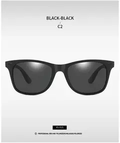 ZXWLYXGX-Classic óculos polarizados para homens e mulheres, óculos de sol com moldura quadrada, óculos masculinos, Brand Design, UV400 - Wolf Magazine
