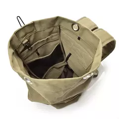 Mochila de Viagem de Grande Capacidade Mochila Mochila de Montanhismo Bagagem Masculina Canvas Bucket Shoulder Bags for Boys, Men Backpacks - Wolf Magazine