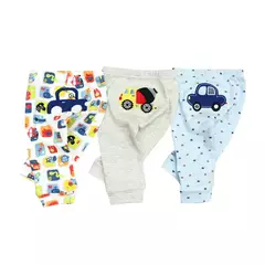 Imagem do Calças recém-nascidas dos desenhos animados, 4 Estações, 100% Algodão, Calças Macias Menina, Calças Bebé Menino, 0 a 24 Meses, 3 4 5Pcs por Lote