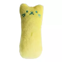 Dentes moagem catnip brinquedos engraçado interativo brinquedo de pelúcia gato animal de estimação gatinho mascar brinquedo vocal garras polegar mordida gato menta para gatos - loja online
