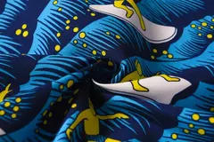 Camisa havaiana de botão manga curta masculina, estampada em coqueiro, camisa Aloha, casual moda praia, plus size, verão, 5XL, 26 cores - Wolf Magazine