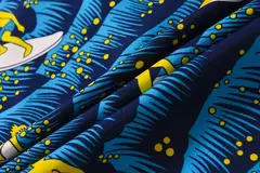 Camisa havaiana de botão manga curta masculina, estampada em coqueiro, camisa Aloha, casual moda praia, plus size, verão, 5XL, 26 cores - loja online