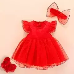 Conjunto infantil de renda, vestido e roupas para meninas de 3 e 6 meses, bebê recém-nascido, festa de aniversário, batizado - loja online
