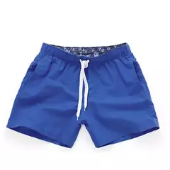 Imagem do Maiô de praia de secagem rápida para homens, calções de secagem rápida, cuecas boxer, calções de natação, secagem rápida