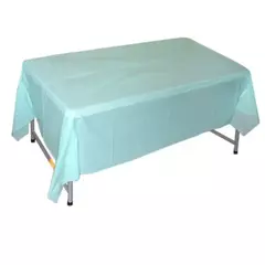 Toalhas de mesa reutilizáveis BPA Free Plastic, Mesa de jantar para festas, piquenique, camping, ao ar livre, descartável, 54x72 polegadas, 1Pc na internet