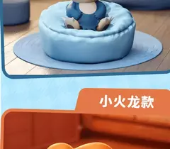 Genuíno conjunto pokemon modelo anime lazer tempo série figura slowpoke charmander gonbe rowlet interior do carro brinquedos de posição de dormir na internet