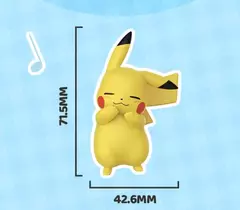 Imagem do Genuíno conjunto pokemon modelo anime lazer tempo série figura slowpoke charmander gonbe rowlet interior do carro brinquedos de posição de dormir