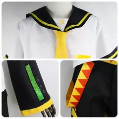 Anime rin len cosplay traje len rin cosplay len traje kagamine jk uniforme para halloween comic con outfits - Wolf Magazine