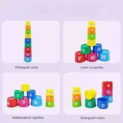 Criança cérebro resposta batalha dobra copo mão velocidade competição dobrar copo criança pilha jogo educação precoce quebra-cabeça trem jogos de tabuleiro brinquedo - comprar online