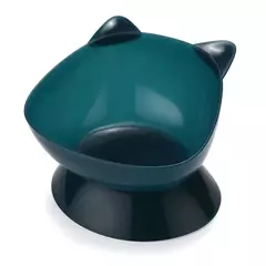 Tigela para animais de estimação com pé alto, combinação de plástico removível e lavável, água potável anti-queda na internet