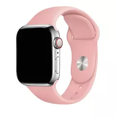 Pulseira de Silicone para Apple Watch, Banda 44mm, 40mm, 45mm, 41mm, 42mm, 38mm, 44mm, 45mm, Bracelet iWatch Series 7 SE, 3, 4, 5, 6, 8 Ultra 49mm - loja online