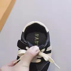 Sapato infantil leve de sola macia, tênis de bebê, casual, respirável, estudante, escola, esportes, corrida, tendência, moda