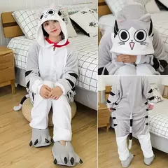 Pijama infantil Unicórnio, Macacão Kigurumi, Flanela com capuz, Roupa da Casa, Macacão, Roxo, Rosa, Meninas, Criança, Crianças, 4 anos, 8 anos, 10 anos, 12 anos, 14 anos, 16 anos - Wolf Magazine