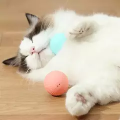 Imagem do Bola de brinquedo inteligente para cachorro, brinquedo interativo eletrônico para animais de estimação, bola móvel, usb, movimento automático, saltando para filhote de cachorro, presente de aniversário, produtos para gatos