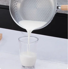 430 panela de sopa de aço inoxidável pote de leite frigideira wok punho de madeira casa japonês panela de neve utensílios cozinha panelas na internet