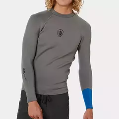 Imagem do Homens e Mulheres Manga Longa Surf T-Shirt, Roupas de Ginástica, Swimwear, Aper