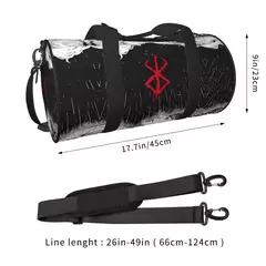 Japão Anime Bereser Gym Bag, Sacos de Esportes impermeáveis, Bolsa de Viagem de Grande Capacidade, Novidade Fitness Bag para Casal, Street Fashion - Wolf Magazine