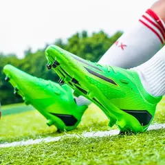 Sapatos de futebol FG TF para homens, botas antiderrapantes, grampos de treinamento ao ar livre, tênis de futsal, calçado esportivo infantil - Wolf Magazine