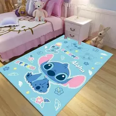 Tapetes com série de pontos Disney, tapete para sala de estar, quarto, cozinha, na internet