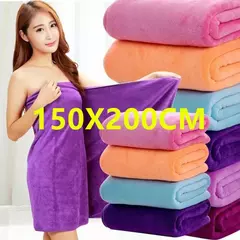Toalha de Banho Super Large Microfiber, Alta Absorção, Secagem Rápida, Suave, Esportes, Viagem, Sem Desbotamento, Uso Multi-Funcional