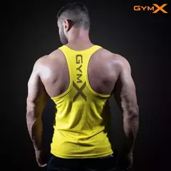 Imagem do Colete de fitness seco rápido masculino, camiseta de treinamento muscular, regata de treino de ginástica, traje corporal saudável, roupas esportivas sem mangas, verão
