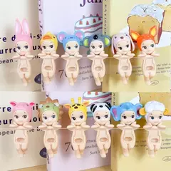 Imagem do Anjo caixa cega presente de aniversário coleção anime figura dos desenhos animados modelo boneca brinquedo para crianças aniversário presentes de natal