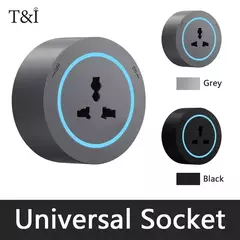 Tomada de parede, UE, Reino Unido Padrão, Universal, Casa, Cozinha, Banheiro, Escritório, Soquetes Ferroviários, Substituível, Qualidade High-End