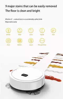 Xiaomi-Robô Varrição Inteligente, Mini Aspirador Silencioso, Escova Mop Sweep, Máquina de limpeza multifunções 3 em 1 para casa - Wolf Magazine