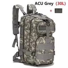 Mochila de Nylon impermeável, sacos ao ar livre, mochilas esportivas táticas, camping, caminhadas, trekking, pesca, caça, 30L, 50L, 1000D - Wolf Magazine