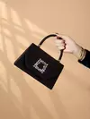 Espumante Velvet Evening Clutch Bag, Glitter Bling, brilhante, glamouroso, requintado, elegante, elegante, 1Pc