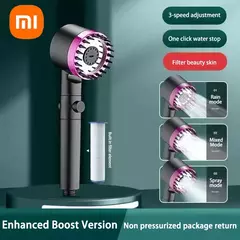 XIAOMI-Cabeça de Chuveiro de Alta Pressão, 3 Modos, Filtro Portátil, Torneira De Chuva, Torneira Do Banheiro, Acessório Inovador Em Casa na internet